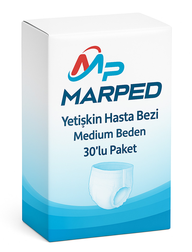 Yetişkin Hasta Bezi Medium Beden – 30’lu Paket